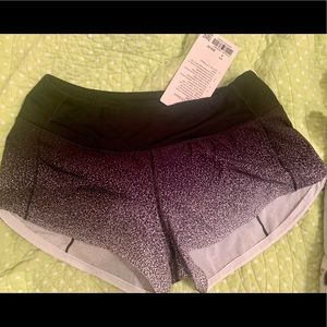 BNWT Lululemon Speed Up LR Short 2.5” Lined SZ 4